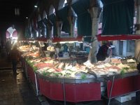Italia Venezia mercato pesce
